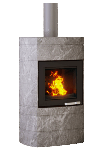 poêle à bois xp54 box ollaire rondyline de la marque lorflam