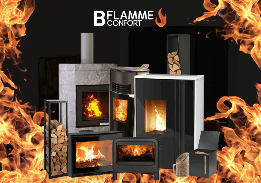 différents produits que propose b flamme dans son catalogue