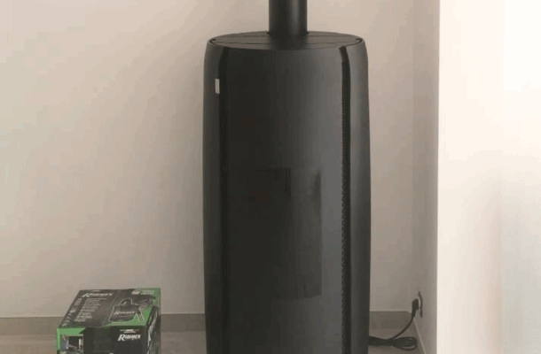 Installation à Loireauxence (44) – Poêle à granulés Matisse Advanced signé JM