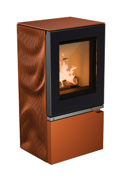 Poêle à bois modèle strato de la marque finoptim
